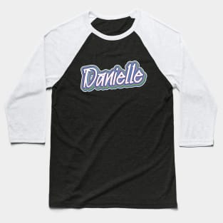 New Jeans Newjeans Danielle name text graffity bunnies tokki | Morcaworks Baseball T-Shirt